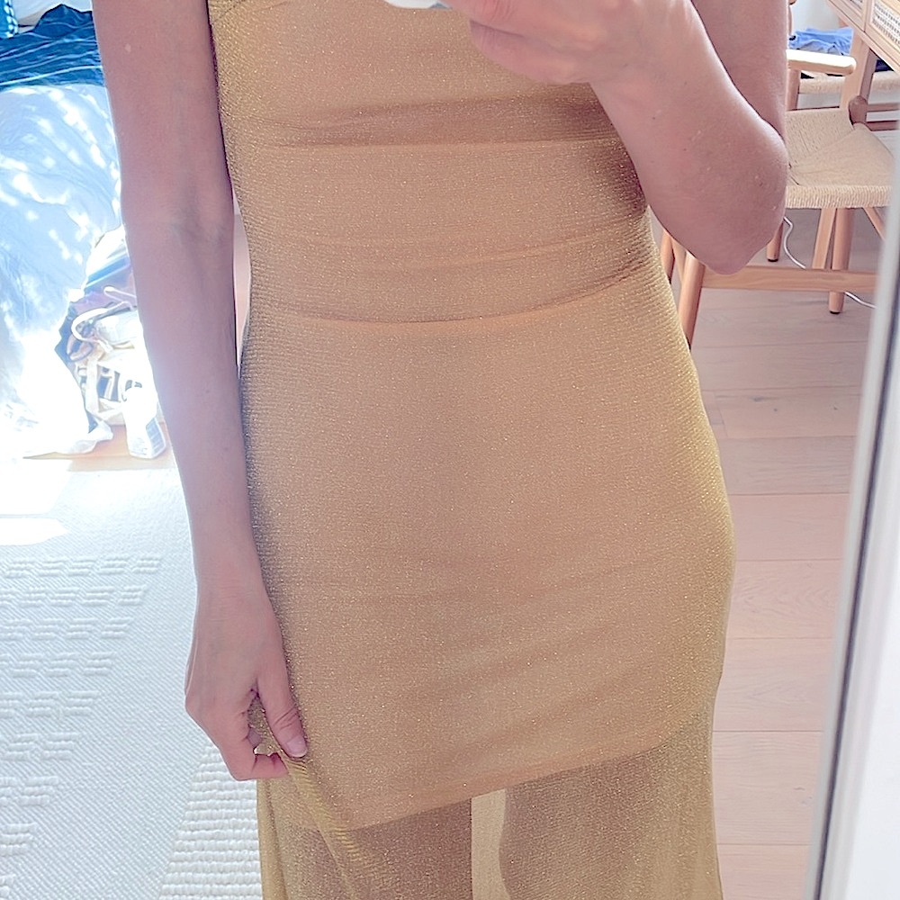 Lenni the label gold bendita dress new with tags - Picture 13 of 13